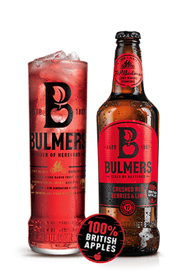 berries red bulmers cider lime crushed original